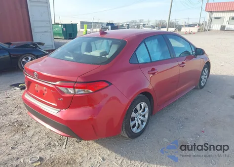 2020 Toyota Corolla Le из США, поврежденный, VIN 5YFEPRAE6LP014723